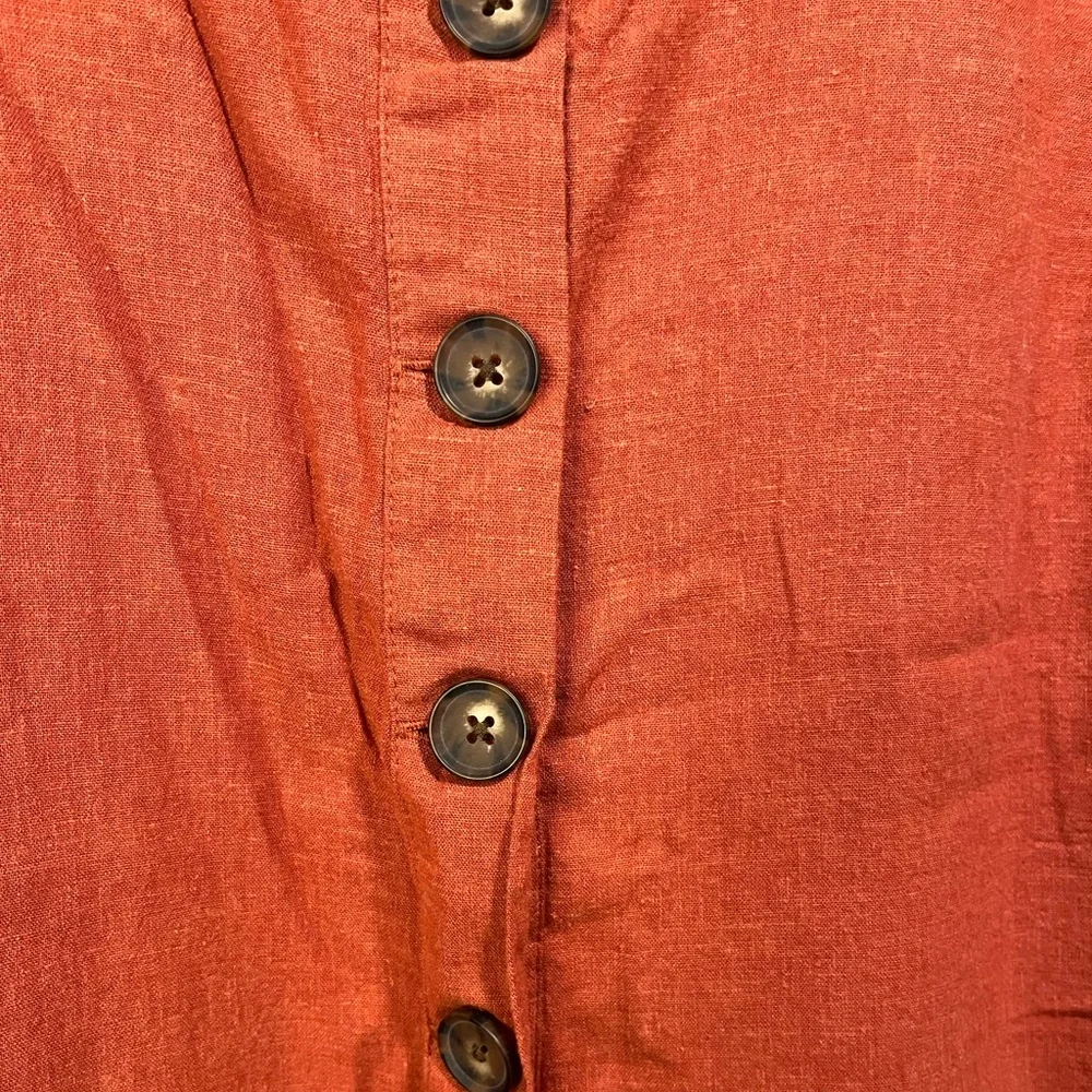 Marine Layer Sydney Button Front Jumpsuit - S - Picture 5 of 10
